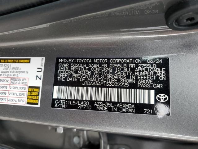 2025 TOYOTA CROWN XLE JTDAAAAF1S3032225
