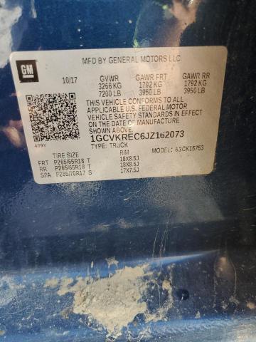 2018 CHEVROLET SILVERADO 1GCVKREC6JZ162073