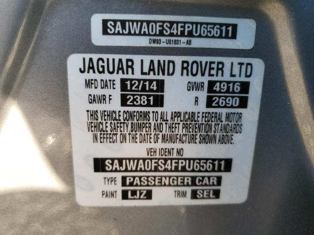 2015 JAGUAR XF 2.0T PR SAJWA0FS4FPU65611