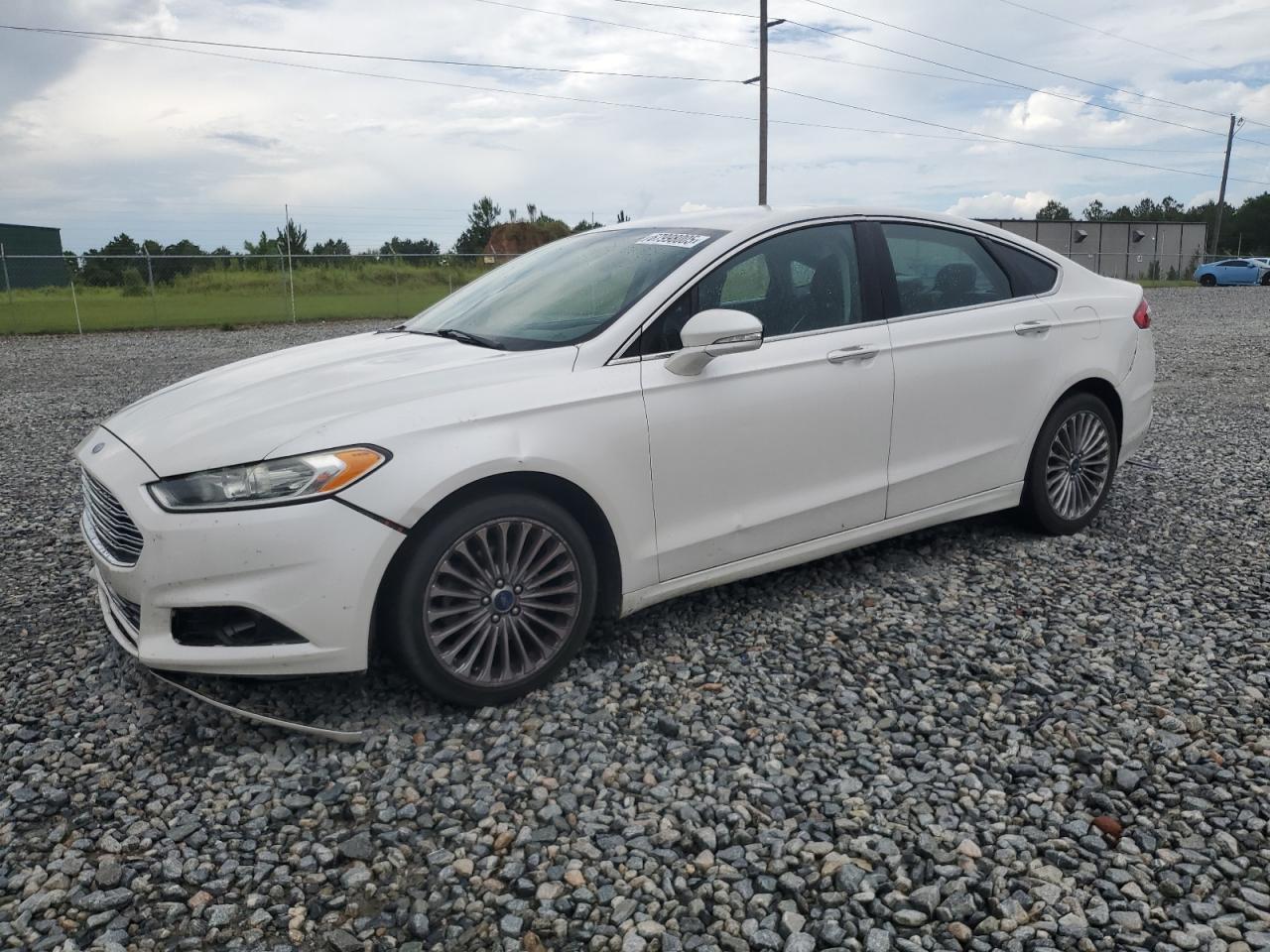 Lot #3236948491 2014 FORD FUSION TIT
