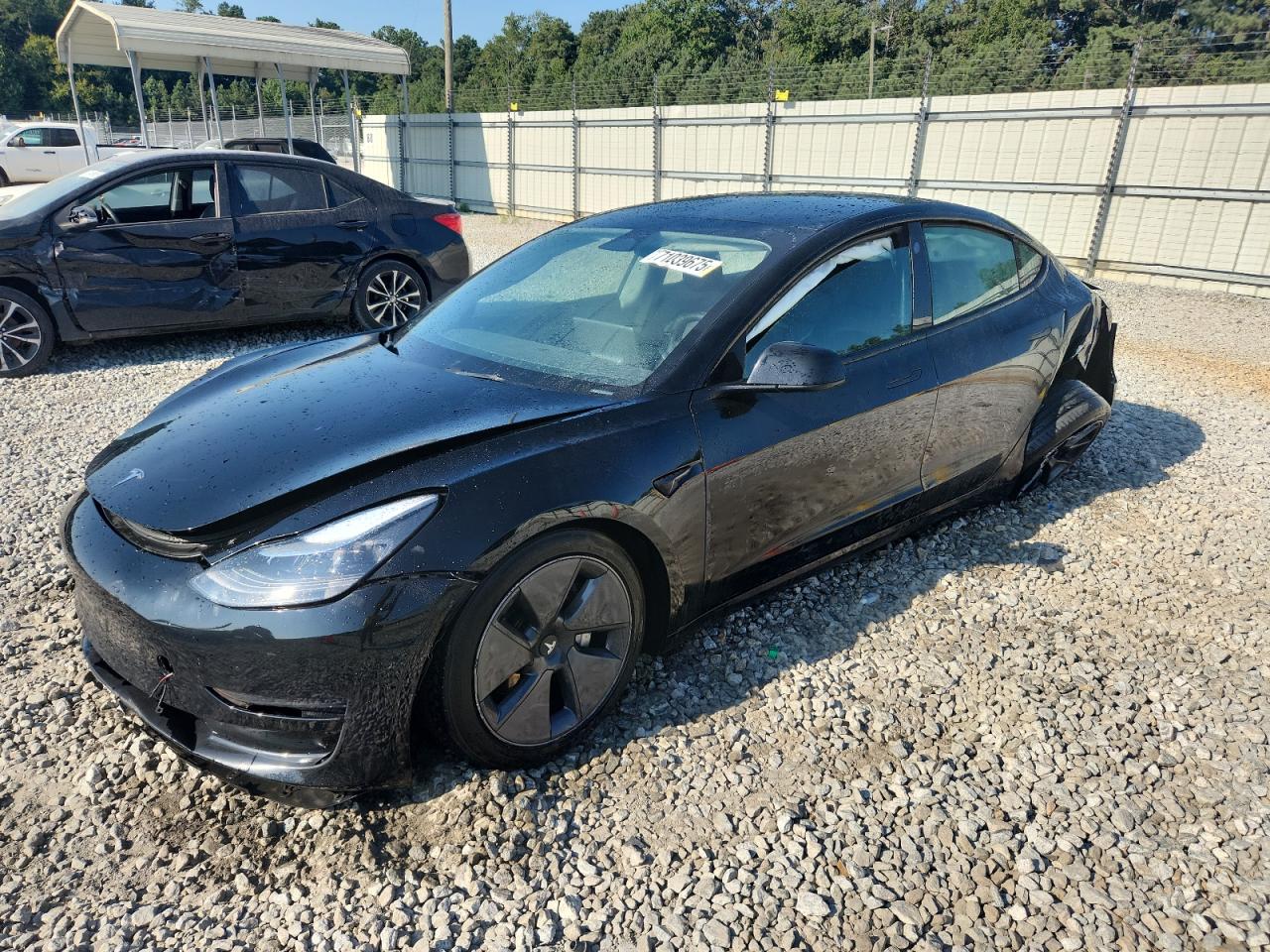 Lot #3286587150 2023 TESLA MODEL 3