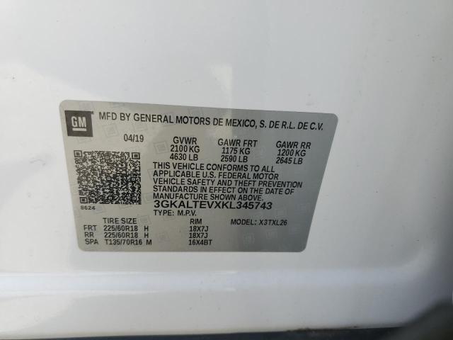 2019 GMC TERRAIN SL 3GKALTEVXKL345743