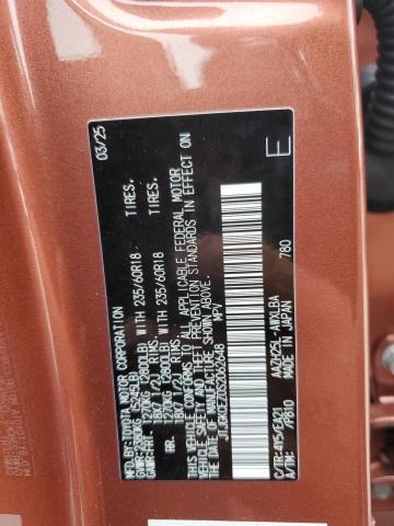 2025 LEXUS NX 350H BASE JTJGKCEZ0S2062648