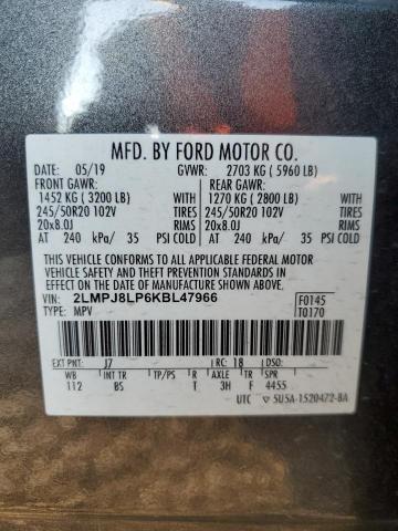 2019 LINCOLN NAUTILUS R #3277065158