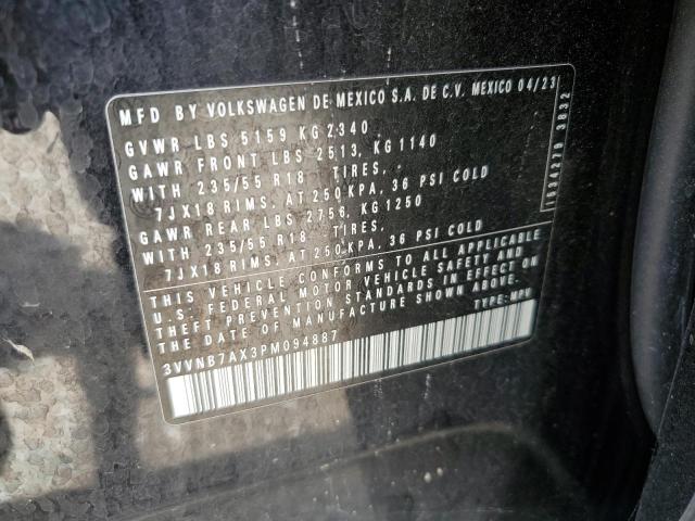 2023 VOLKSWAGEN TIGUAN SE 3VVNB7AX3PM094887