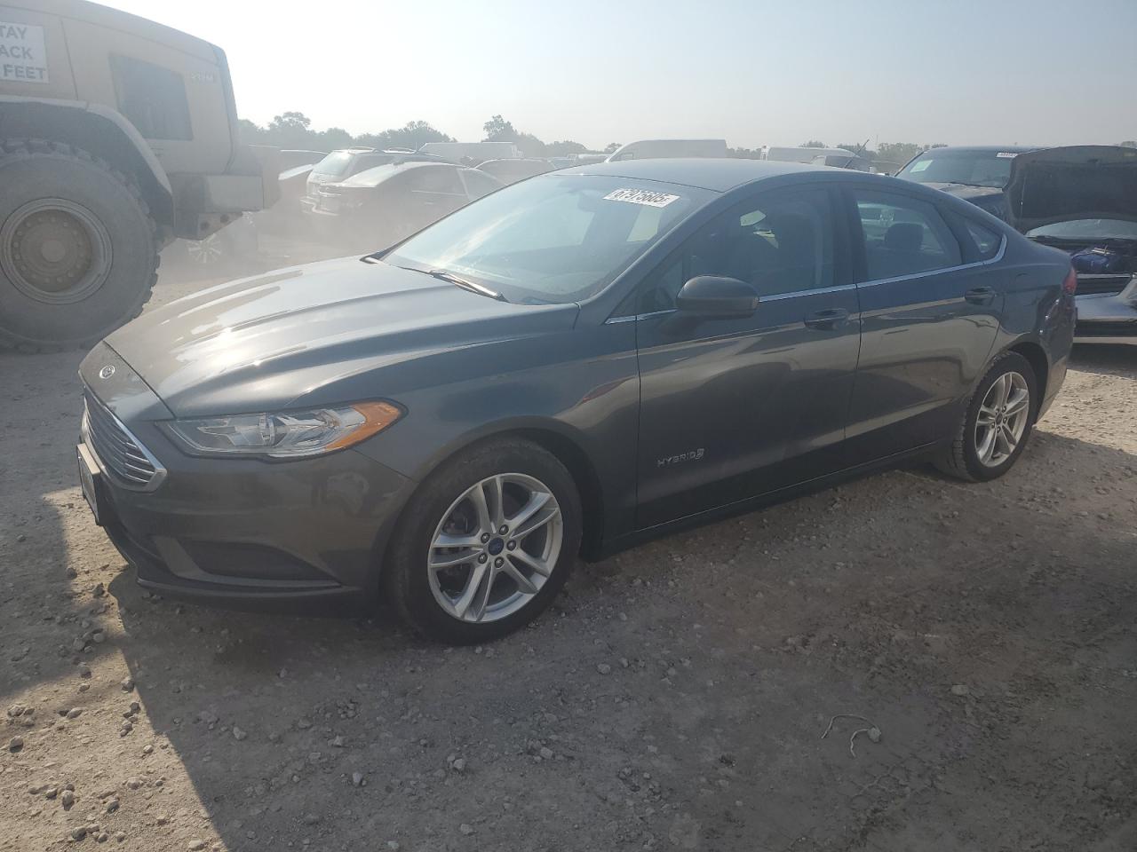 Lot #3290563776 2018 FORD FUSION S HYBRID