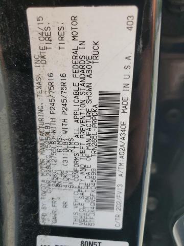2015 TOYOTA TACOMA DOU 5TFJX4GN5FX045699