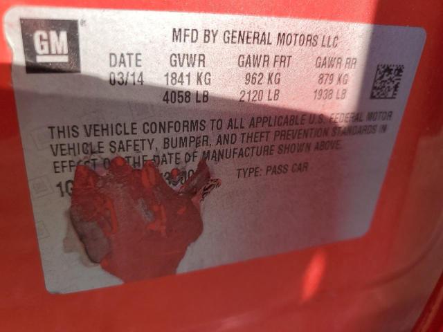 2014 CHEVROLET CRUZE LS #3290258224