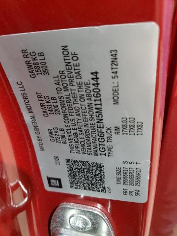 2021 GMC CANYON AT4 1GTG6FEN5M1160444