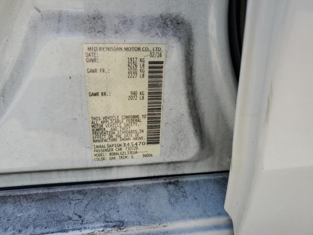 2016 NISSAN ALTIMA 2.5 1N4AL3AP1GN345470