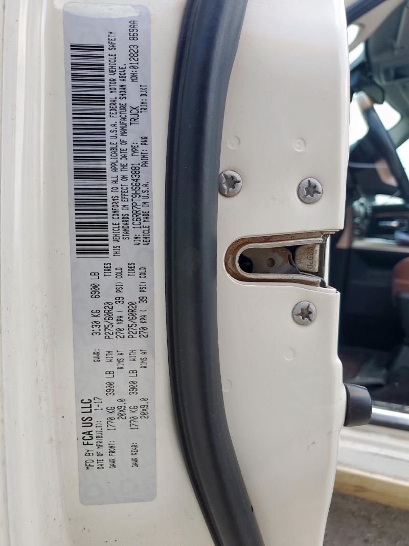 2017 RAM 1500 LONGH 1C6RR7PT9HS643881