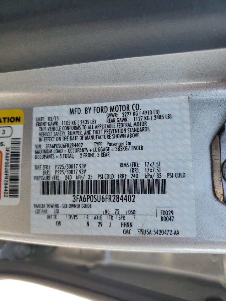 FORD FUSION TITANIUM PHEV