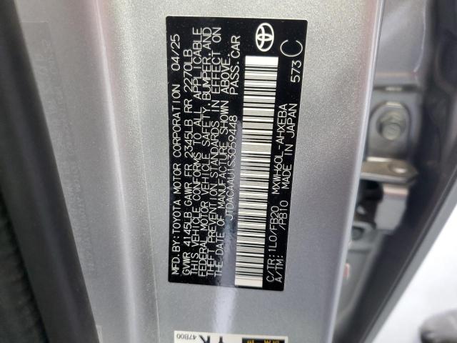 2025 TOYOTA PRIUS LE JTDACAAU1S3059448
