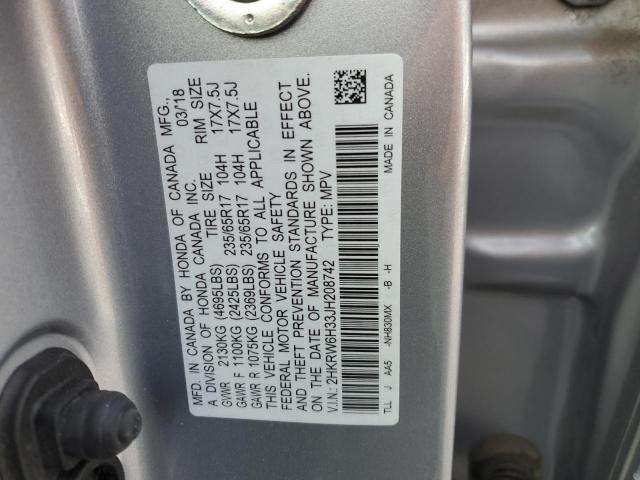 2018 HONDA CR-V LX 2HKRW6H33JH208742