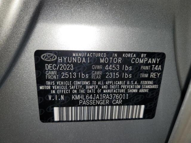 2024 HYUNDAI SONATA SEL KMHL64JA1RA376011