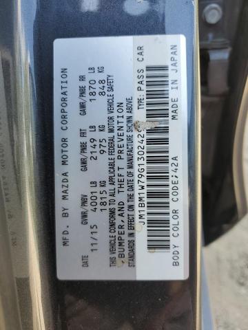 2016 MAZDA 3 TOURING - JM1BM1W79G1302429