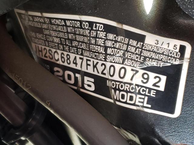 2015 HONDA GL1800 B JH2SC6847FK200792