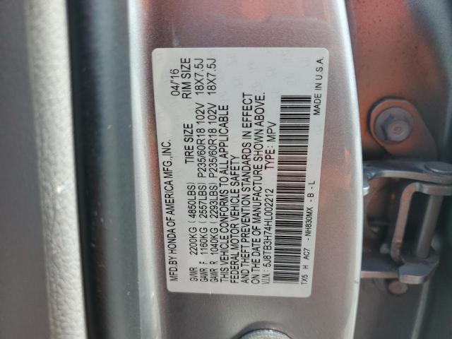 2017 ACURA RDX ADVANC 5J8TB3H74HL002212