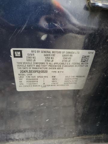 2015 GMC TERRAIN SL - 2GKFLSE35F6243520