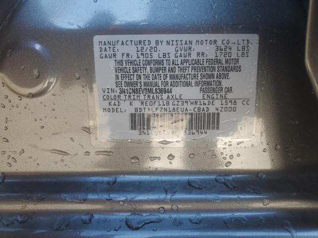 2021 NISSAN VERSA SV 3N1CN8EV8ML836944