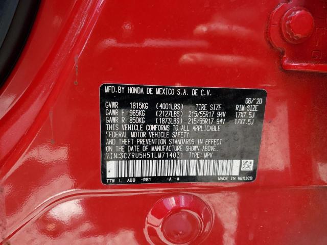 2020 HONDA HR-V EX 3CZRU5H51LM714031