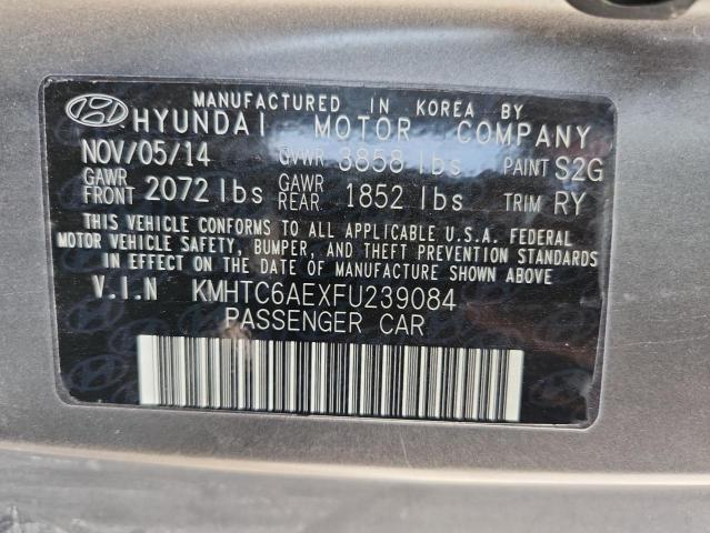 2015 HYUNDAI VELOSTER T KMHTC6AEXFU239084