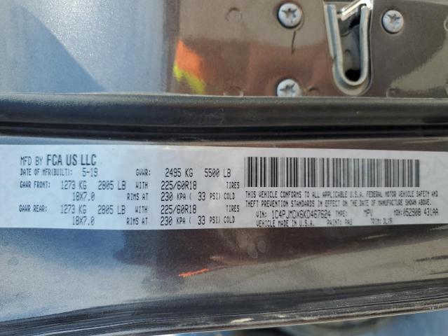 2019 JEEP CHEROKEE L 1C4PJMDX6KD467624