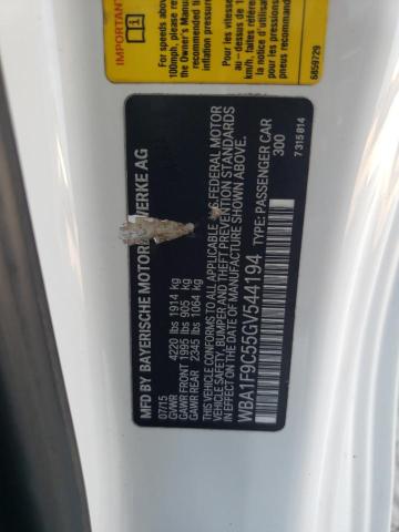 2016 BMW 228 I SULE WBA1F9C55GV544194