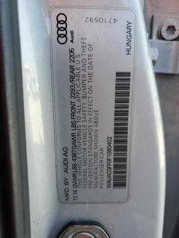 2015 AUDI A3 PREMIUM WAUACGFF0F1080402