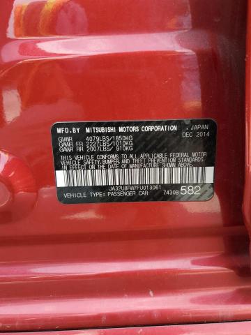 2015 MITSUBISHI LANCER GT JA32U8FW7FU013061
