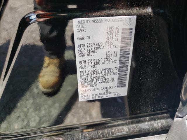 2024 NISSAN MURANO SL 5N1AZ2CS3RC106937
