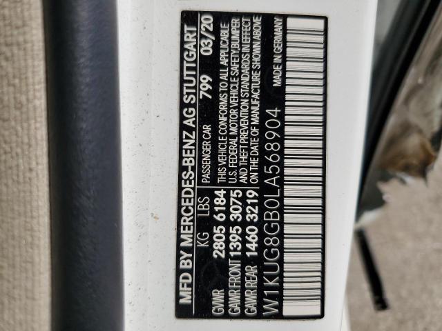 2020 MERCEDES-BENZ S 560 4MAT W1KUG8GB0LA568904