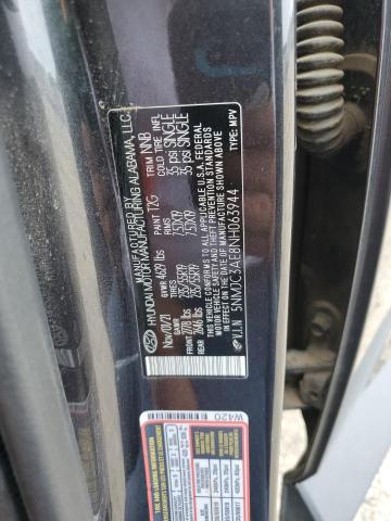 2022 HYUNDAI TUCSON SEL 5NMJC3AE8NH063944