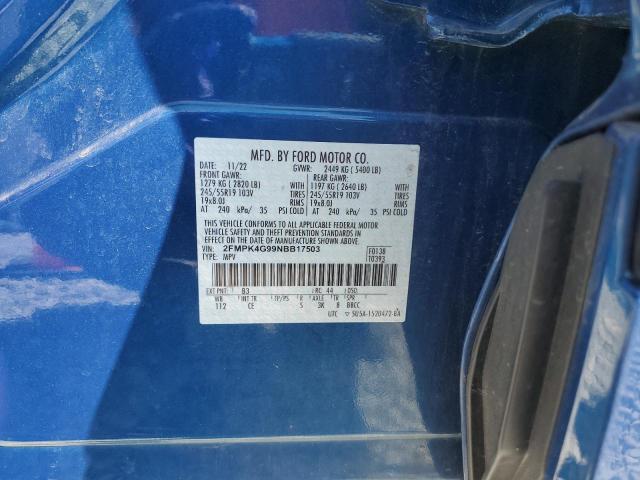 2022 FORD EDGE SE 2FMPK4G99NBB17503