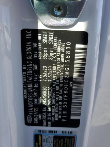 2021 KIA TELLURIDE 5XYP6DHC2MG158830
