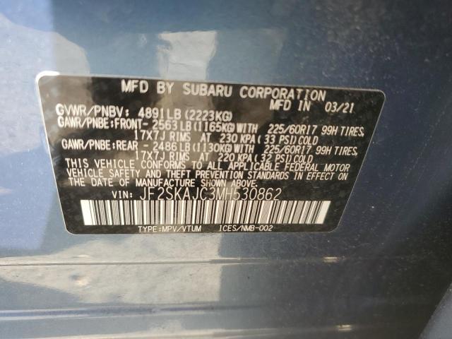 2021 SUBARU FORESTER P - JF2SKAJC3MH530862