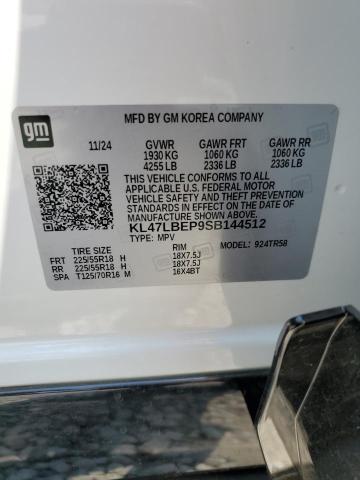 2025 BUICK ENVISTA SPORT TOURING KL47LBEP9SB144512