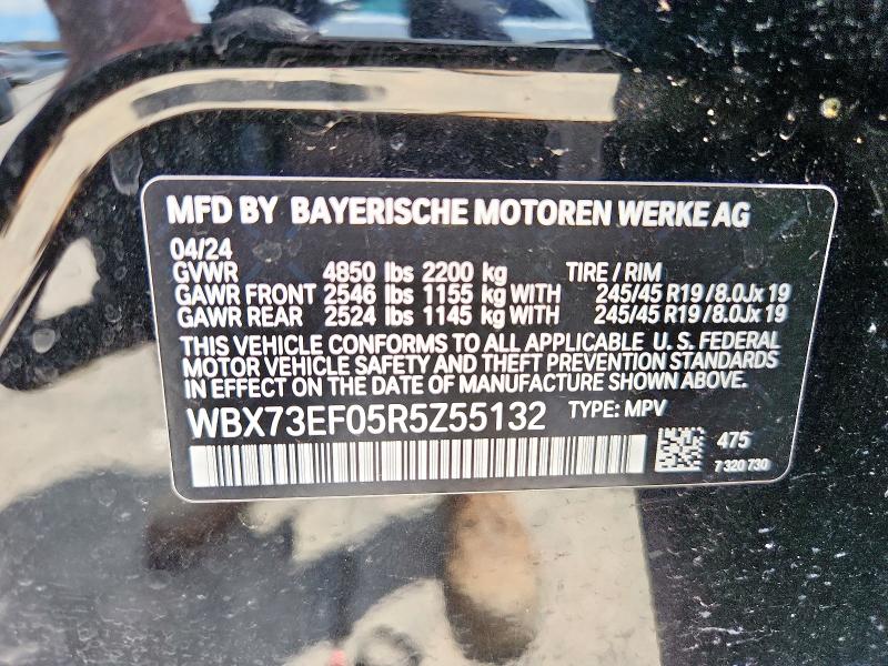 2024 BMW X1 XDRIVE2 WBX73EF05R5Z55132