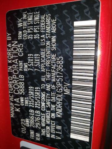 2023 KIA SORENTO EX #3296636011