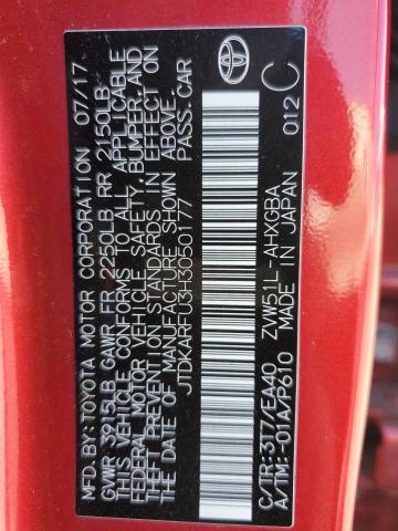 2017 TOYOTA PRIUS - JTDKARFU3H3050177