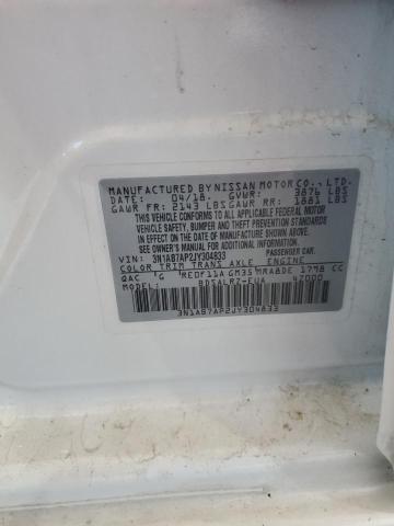 2018 NISSAN SENTRA S - 3N1AB7AP2JY304833