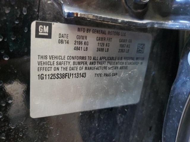 2015 CHEVROLET IMPALA LT - 1G1125S38FU113143