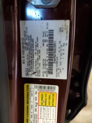 2016 FORD FUSION S - 3FA6P0G79GR339011