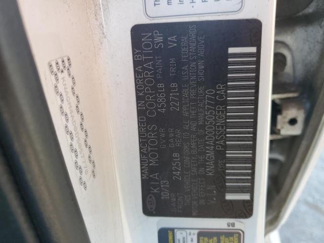 2013 KIA OPTIMA HYB - KNAGM4AD0D5057770