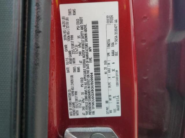 2016 FORD ESCAPE SE - 1FMCU0GX8GUB29994