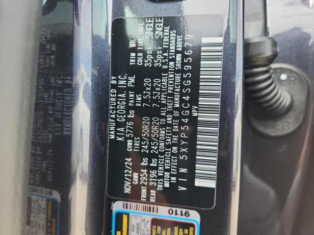 2025 KIA TELLURIDE 5XYP54GC4SG595679