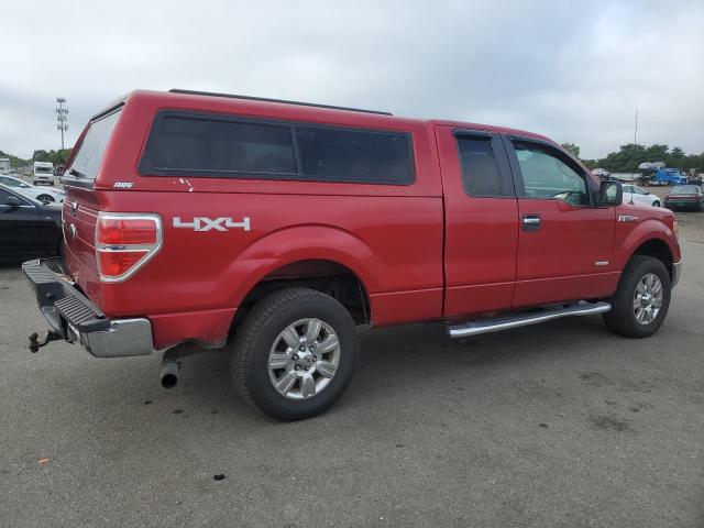 FORD F150 SUPER 2012 red  gas 1FTFX1ET5CFA98474 photo #4