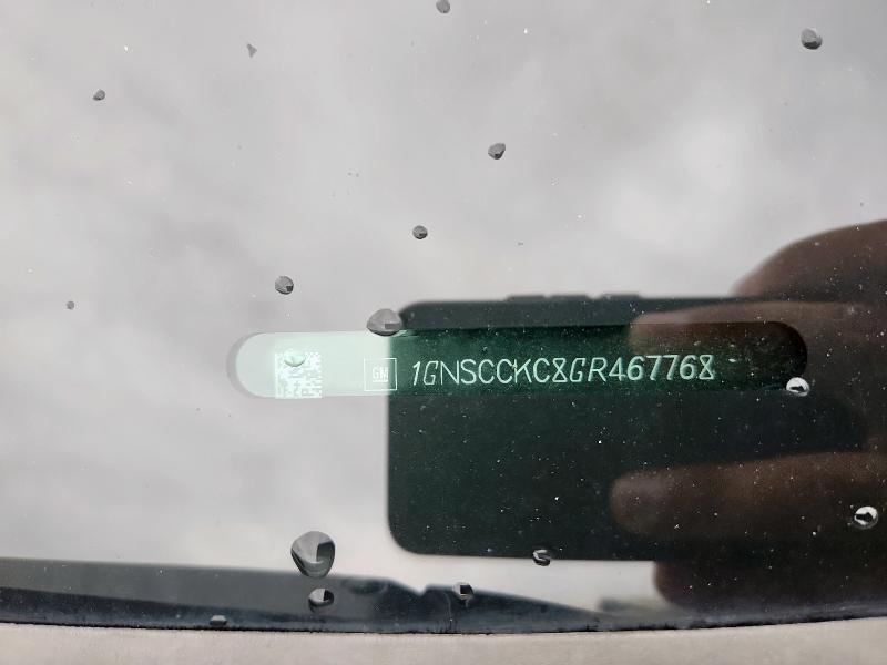 2016 CHEVROLET TAHOE C150 1GNSCCKC8GR467768