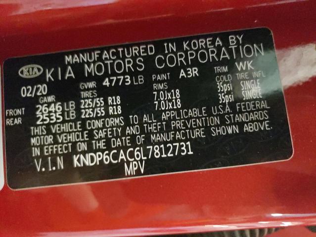 2020 KIA SPORTAGE S - KNDP6CAC6L7812731