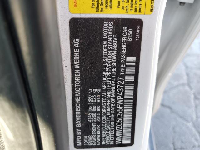 2015 MINI COOPER S C WMWZC5C55FWP43727